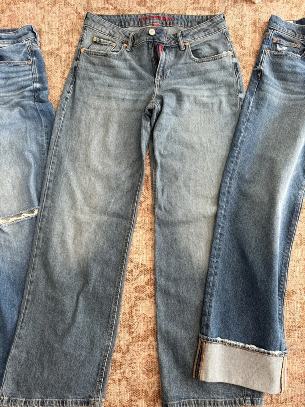 Lot of (4) Sz 6 Baggy Jeans | AE | Lucky - Picture 2 of 12